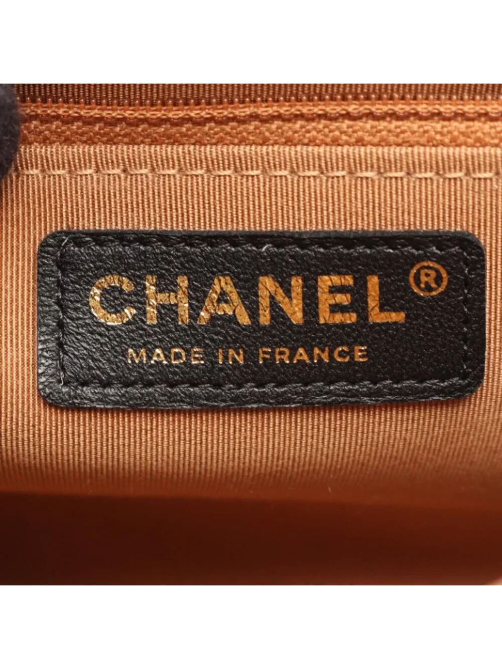 Chanel Shoulder Bag Quilted Black Lambskin Round Flap Chain